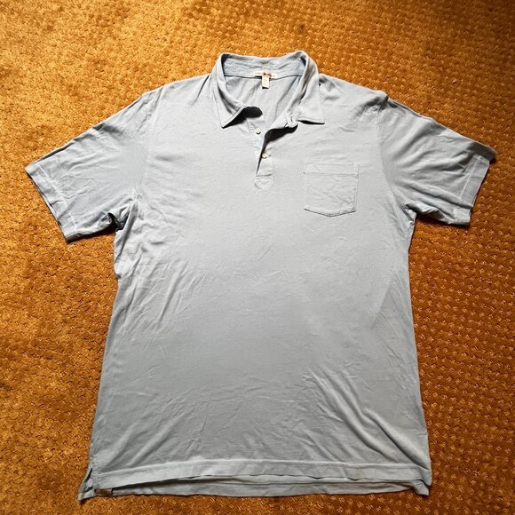 Peter Millar XXL Light Blue Conway Farms Golf Club 100% Cotton Golf Polo Shirt - Picture 1 of 12